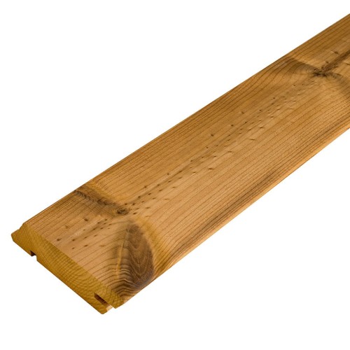 Deska elewacyjna z termososny, profil ROMB TIGA 92x26 mm.