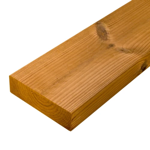 Deska z termo sosny, przekrój 92x26 mm