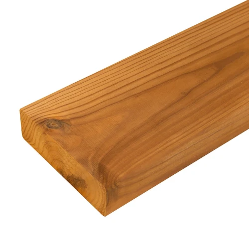 Deska z termo sosny, przekrój 92x26 mm
