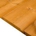 Deska elewacyjna z thermo sosny, profil BUDMAX 140x19 mm